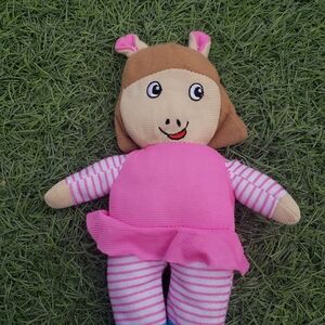 PBS children's Toy D.W. From Arthur 9" Plush